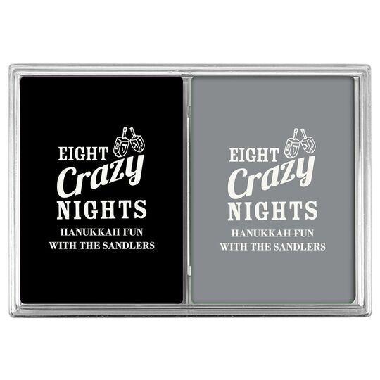 Eight Crazy Nights Double Deck Playing Cards